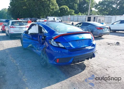 2019 Honda Civic Sport из США, поврежденный, VIN 2HGFC4B88KH300090